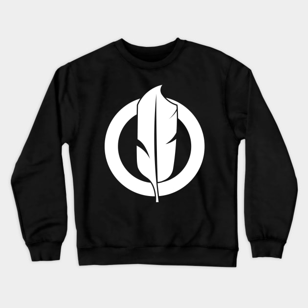 White Canary v1 Crewneck Sweatshirt by fenixlaw